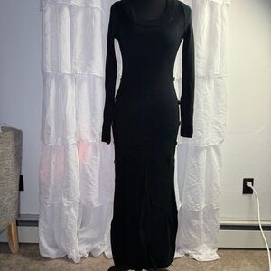 Abercrombie & Fitch Black Long Sleeve Dress
